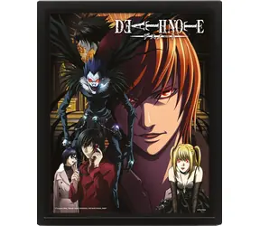Pyramiden-3D-Bild Death Note / 3D-Bild / Linsenrastereffekt