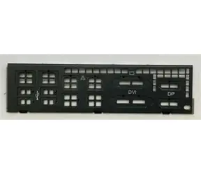 SuperMicro IO-Shield für X9SPV-M4/X11SSV-M4f / I/O-Rahmen / SC504/SC505/SC510 / 1U / EMI-Dichtung