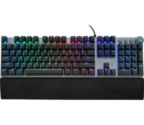 ibox Aurora K-4 KRGD Red Switch schwarz / Gaming-Tastatur / Mechanisch / RGB-Hintergrundbeleuchtung / USB / 1,6 m
