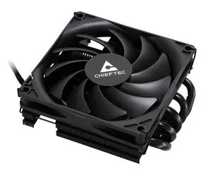Chieftec CAC-S92PWM-LP45 schwarz / CPU-Kühler / Low Profile / 92 mm PWM / 45 mm / LGA1700, AM4, AM5