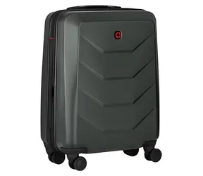 Wenger Prymo Handgepäckkoffer anthrazit / Rollkoffer / 43 l / 40 x 55 x 20 cm / Polycarbonat & ABS