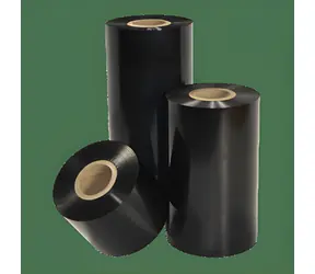 ZEBRA 3400 schwarz / Thermotransferband / Wachs/Harz / 131 mm / 450 m
