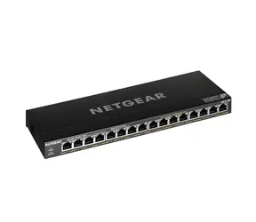 Netgear GS316P / Switch / 16x Gigabit PoE+ / 115 W / Unmanaged