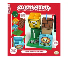 Paladone Super Mario Stiftehalter / Organizer / Mit integriertem Anspitzer