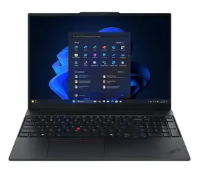 Lenovo ThinkPad E16 Gen 3 schwarz (21ST0046GE) / Notebook / 16" WUXGA / AMD RYZEN 5 220 / 16 GB / 512 GB SSD / Windows 11 Pro