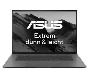 Asus Zenbook S 16 OLED grau / Notebook / 16" 2880x1800 Touchscreen / AMD RYZEN AI 9 465 / 32 GB RAM / 1 TB SSD / Windows 11
