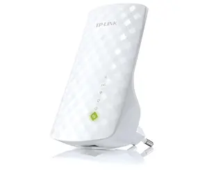 TP-LINK WLAN-Repeater, weiß / AC750 WLAN-Repeater / 3 Antennen / 2,4 GHz + 5 GHz / 802.11ac / 1x LAN