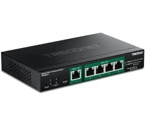 Trendnet Switch 5- Port Gigabit PoE++ / Switch / PoE++ / PoE-Passthrough / verwaltet