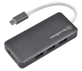 Silverstone SST-EP14C / USB-C-Hub / HDMI / 3x USB-A 3.1 / 1x USB-C PD 2.0
