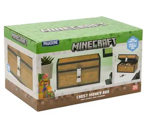 Paladone Minecraft Truhe / Spardose / abschließbar