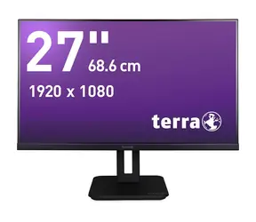 27" TERRA 2748W PV V4 Schwarz / Monitor / IPS / FHD 1920x1080 / 5 ms / 30M:1 / 300 cd/m / HDMI + DP + USB-C / VESA