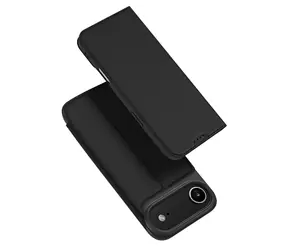 Dux Ducis Skin Pro schwarz / Hülle / Apple iPhone 17 Air / Klapphülle mit Kartenfach