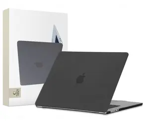 Tech-Protect SmartShell matt schwarz / Laptop-Hülle / MacBook Air 15" M2/M3 2023-2024