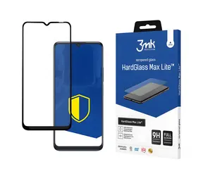 3mk HardGlass Max Lite schwarz / Gehärtetes Glas / TCL 505