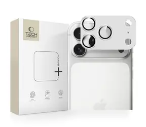Tech-Protect Camfull Fit+ silber / Kameraschutzglas / Apple iPhone 17 Pro
