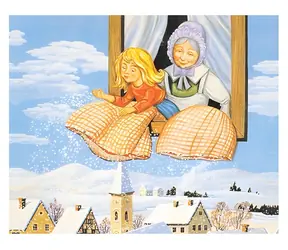 GOKI Holzwürfel Märchen / 20 Würfel / ab 3 Jahren