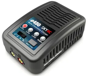 SKYRC Ladegerät e450 / LiPo, LiFe, LiHV, NiMH / 2-4S (6-8S NiMH) / 50 W / 230 V