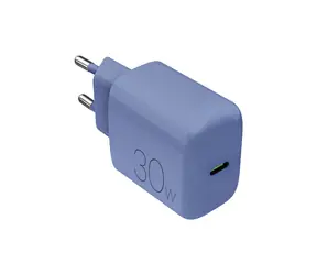 Puro PRO LITE blau / Reiseadapter / USB-C / PD 30W