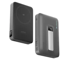 Cuktech WPB100 schwarz / Powerbank / Qi2 magnetisch kabellos / 30 W / 10000 mAh / Ständer