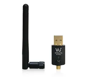 VU+ WLAN-USB-Adapter 600 Mbit/s mit Antenne / WLAN-USB-Adapter / Dualband 2,4 und 5 GHz / bis zu 600 Mbit/s / 2-dBi-Antenne