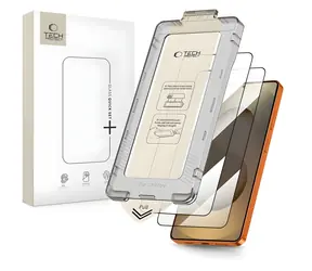 Tech-Protect Quick Set+ für Samsung Galaxy S26 Ultra, schwarz / Schutzglas aus gehärtetem Glas / 2 Stück