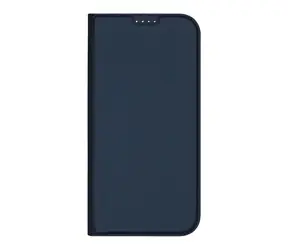 Dux Ducis Skin für iPhone 16 Pro Max blau / Hülle / Flip-Case / Kartenfach