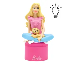 LEXIBOOK Barbie 3D-Taschenlampe / Nachtlicht / 3x LR44 in der Packung / ab 3 Jahren