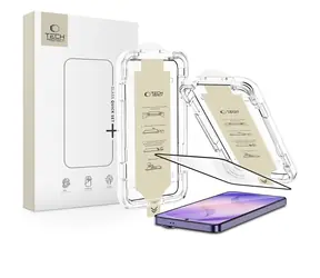 Tech-Protect Quick Set AR+ für Samsung Galaxy S26 Ultra, schwarz / Schutzglas aus gehärtetem Glas / entspiegelt