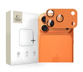 Tech-Protect Camfull Fit+ orange / Kameraglas / Apple iPhone 17 Pro