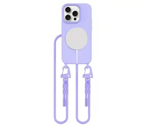 Tech-Protect MagNecklace Lavendel / Schutzhülle / Apple iPhone 15 Pro / MagSafe