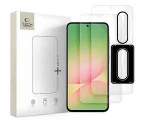 Tech-Protect Glass Set+ für Samsung Galaxy A36/A56 5G, klar / Schutzglas / gehärtetes Glas