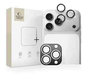 Tech-Protect Camring Fit+ transparente Kameraschutzhülle / Apple iPhone 14-17 Pro/Pro Max