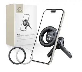 Tech-Protect N53 schwarz / Kfz-Halterung / Für Lüftungsgitter / MagSafe