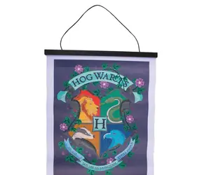 Crystal Art Leinwand - Hogwarts Logo, 35 x 45 cm