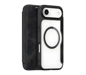 Dux Ducis Skin X Pro schwarz / Hülle / iPhone 17 Air / MagSafe / Brieftasche