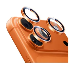 ESR Armorite Orange / Kameraschutzglas / Apple iPhone 15/16/17 Pro, Pro Max