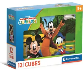 Clementoni Mickey Mouse Bilderwürfel / 12 Würfel / ab 3 Jahren