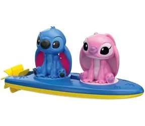 Clementoni BABY Badespielzeug Stitch und Angel / Disney / schwimmendes Set