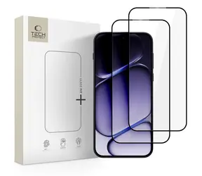 Tech-Protect Glass Fit+ schwarz / Gehärtetes Glas / OnePlus Nord 6 / 2 Stück