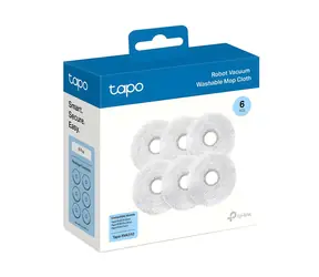 TP-LINK Tapo RVA310 / Waschbare Wischmopptücher / für RV50 Pro Omni & RV50 Omni / 6 Stück