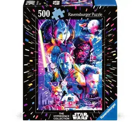 Ravensburger Puzzle Star Wars: Hyperspace - Die dunkle Bedrohung XXL / 500 Teile / ab 12 Jahren