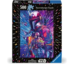 Ravensburger Puzzle Star Wars Hyperspace: Mandalorian XXL / 500 Teile / 50 × 70 cm