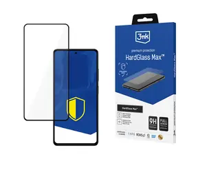 3MK HardGlass Max Schwarz / Schutzglas / Google Pixel 8 5G / Vollflächig verstärkt