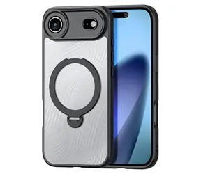 Dux Ducis Aimo Mag schwarz / Schutzhülle mit Ständer / Apple iPhone 17 Air / MagSafe