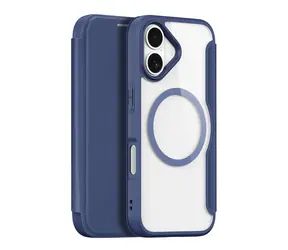 Dux Ducis Skin X Pro blau / Hülle / Apple iPhone 17 Air / Brieftasche / MagSafe