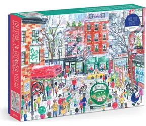 Galison Puzzle Weihnachten in Greenwich Village / 1000 Teile / 68,6 x 50,8 cm
