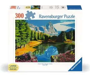 Ravensburger Puzzle Spiegelung eines Rocky Mountain XXL / 300 Teile