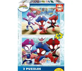 Educa Puzzle Spidey und seine tollen Freunde (20490) / 2x20 Teile / ab 3 Jahren