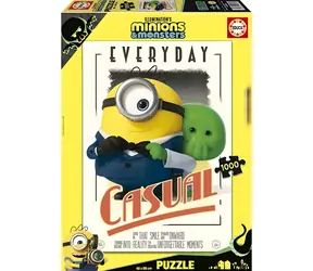 Educa Puzzle Minions und Monster / 1000 Teile / 68 × 48 cm