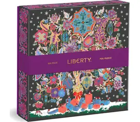 Galison Quadratisches Puzzle Liberty: Weihnachtsbaum des Lebens / 500 Teile / 51 × 51 cm